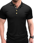 Business button fitted polo-D199