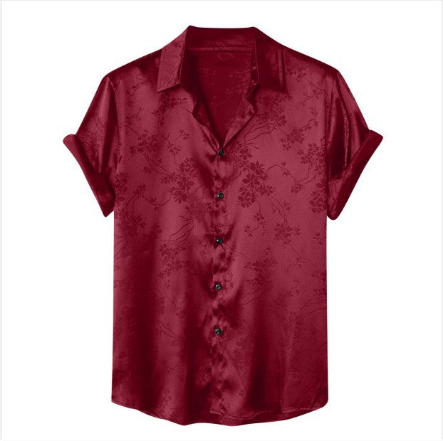 Simple printed shirt-D604