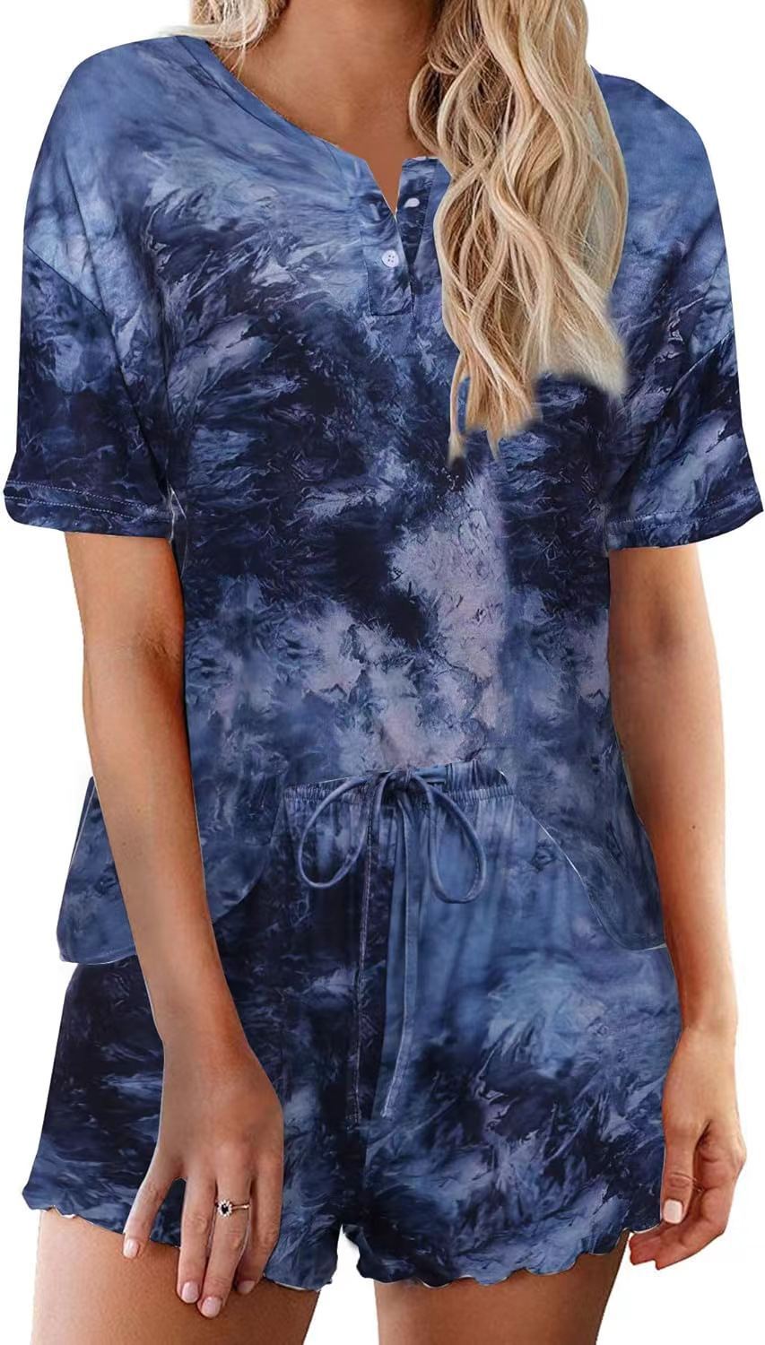 Tie-dye print set-D273