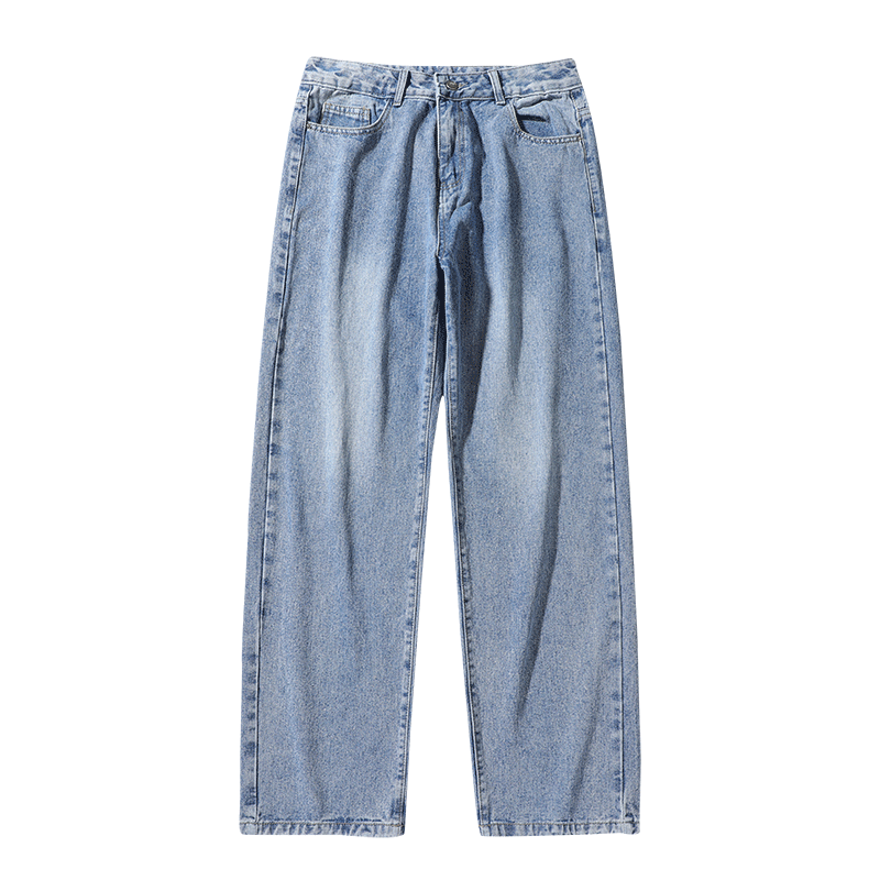 Waist distressed jeans-D69