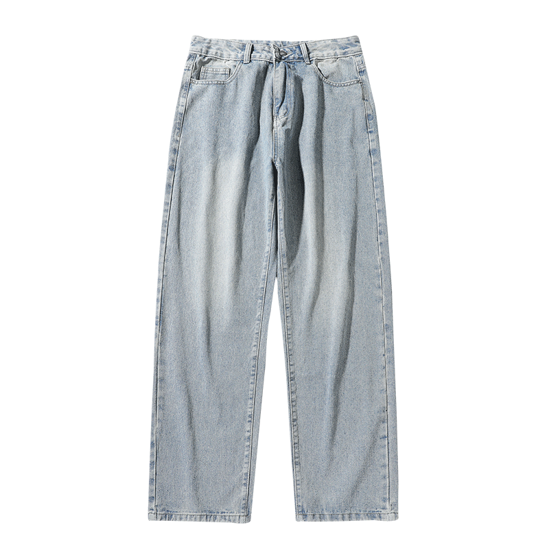 Waist distressed jeans-D69