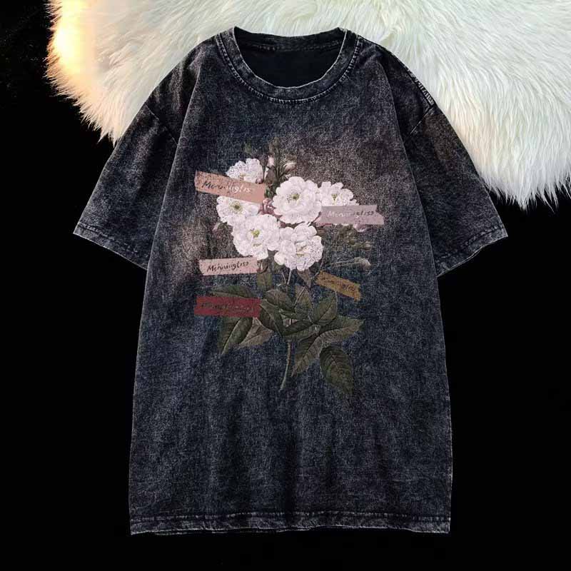 Trendy loose TEE-D370