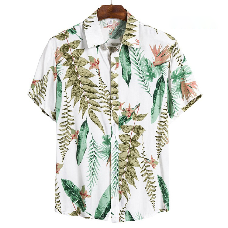Printed shirt-D345
