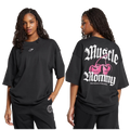 Pink Cherry Loose TEE-D376