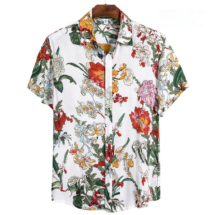 Printed shirt-D345