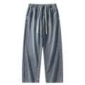 Elastic waist jeans-D91