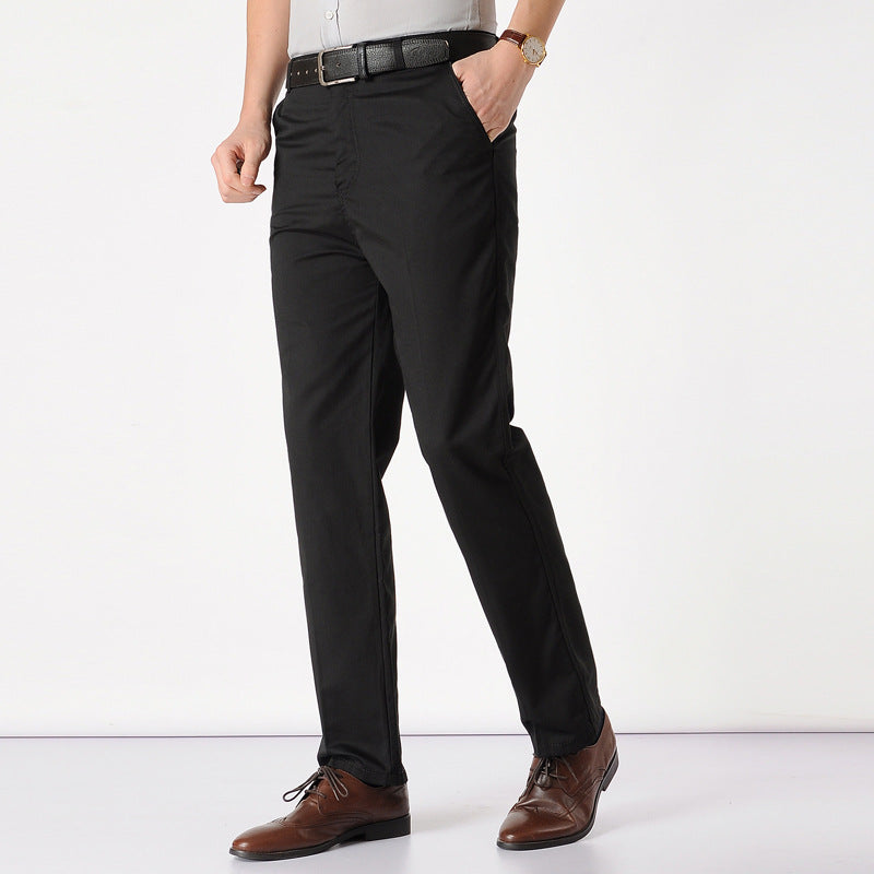Thin straight pants -D201
