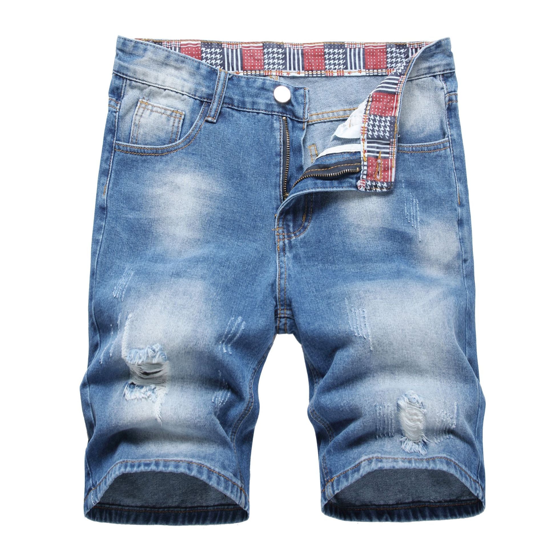 Retro ripped jeans-D431