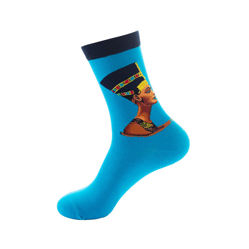 Cartoon mid-tube socks-D236
