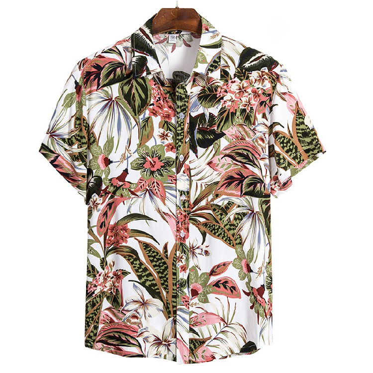 Printed shirt-D345