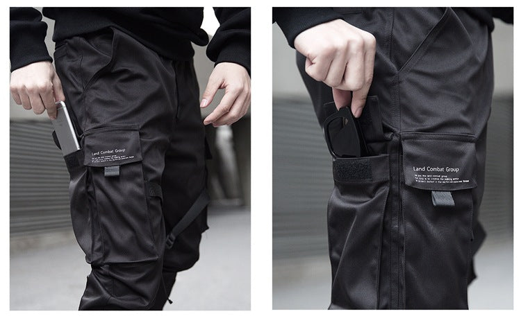 Cargo pants-D409