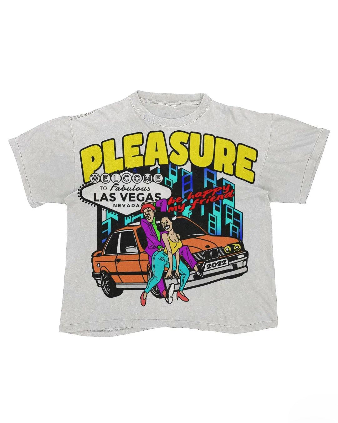 Oversized logo Tee-D606