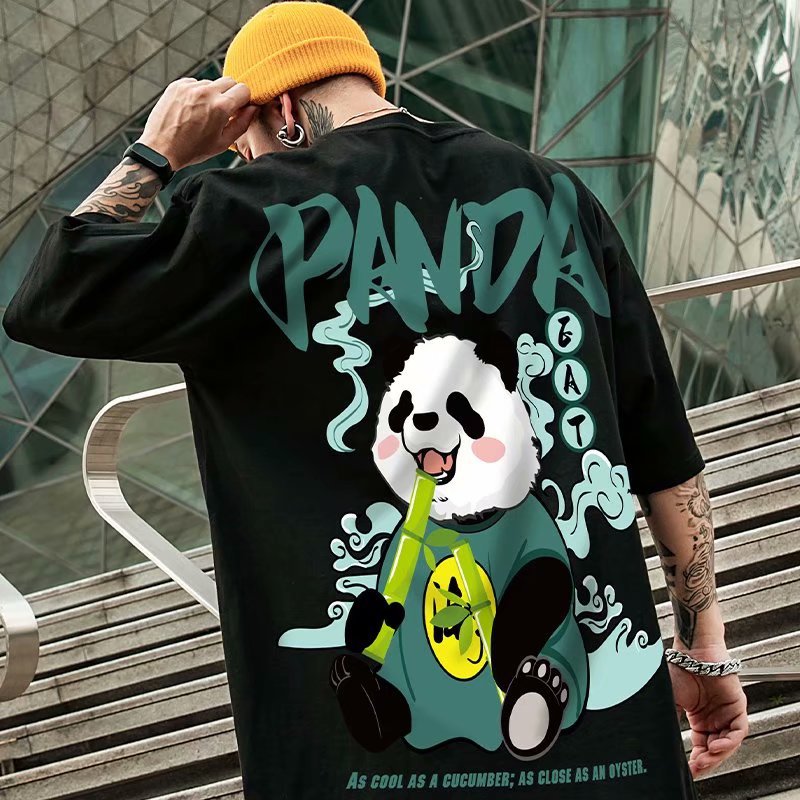Panda graffiti TEE-D264