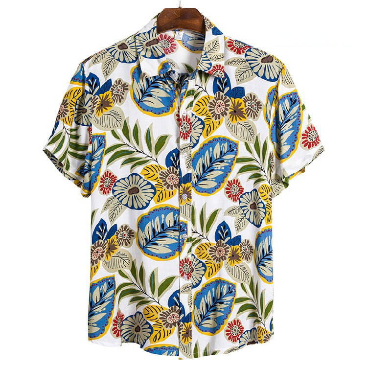 Printed shirt-D345