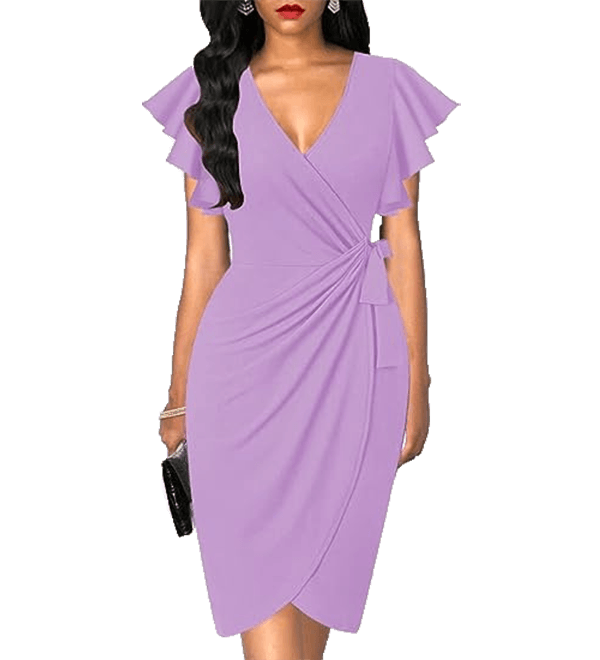 Sweet style slim dress-D149