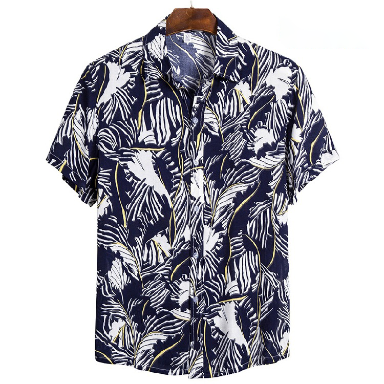Printed shirt-D345