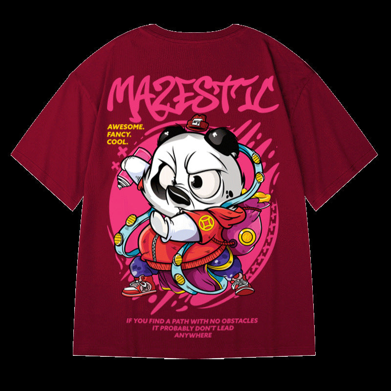 Panda graffiti TEE-D264