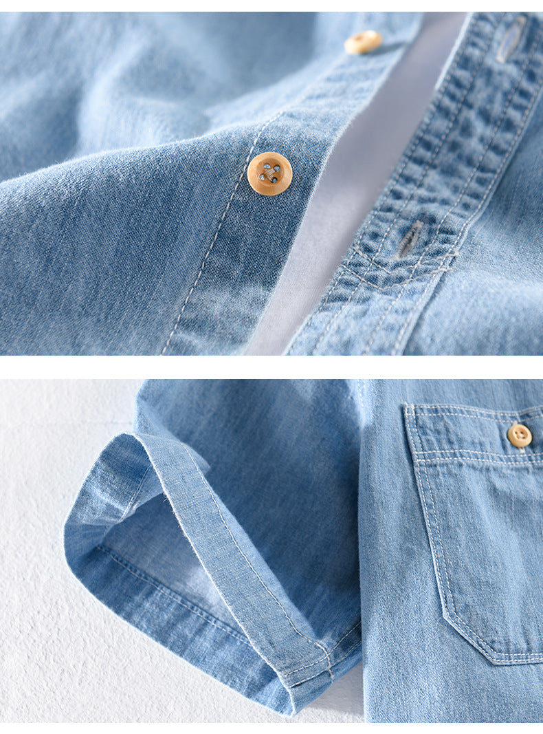 Denim shirt-D192