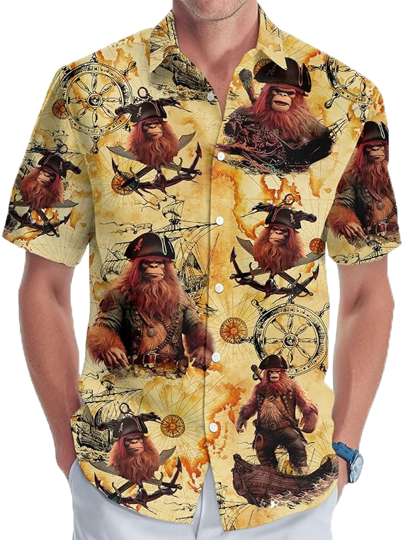 Versatile floral shirt-D48