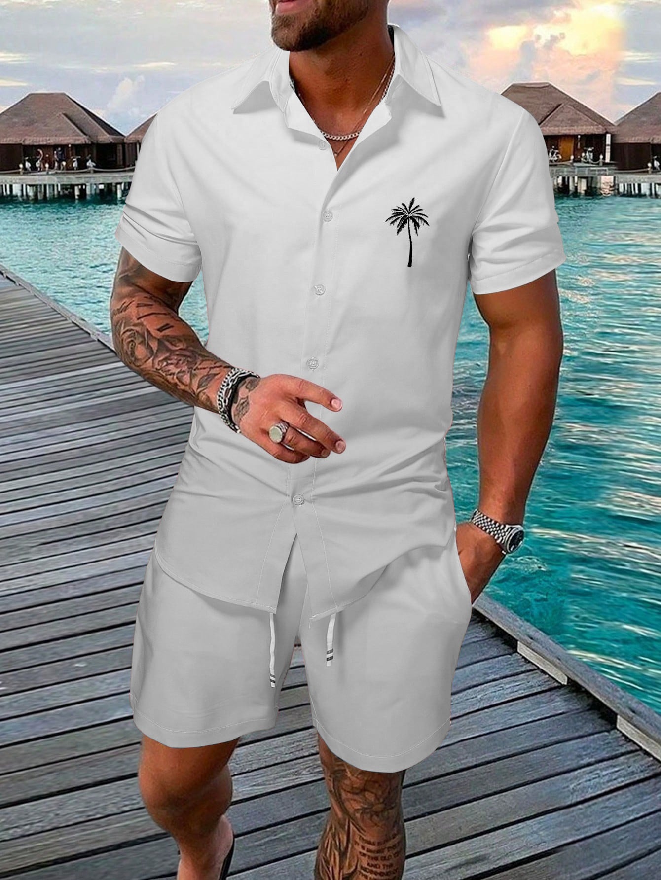 Lsland style suit-D665