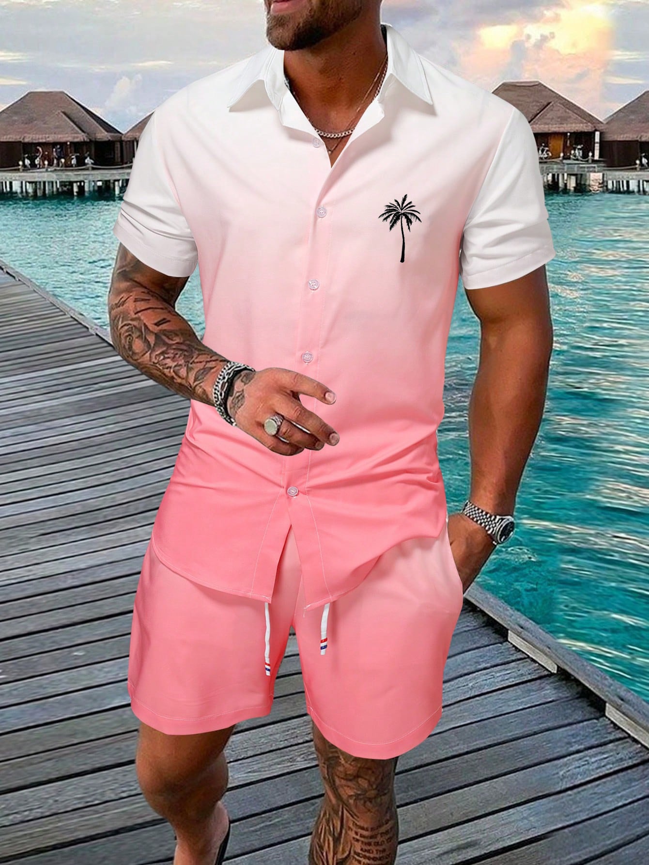 Lsland style suit-D665