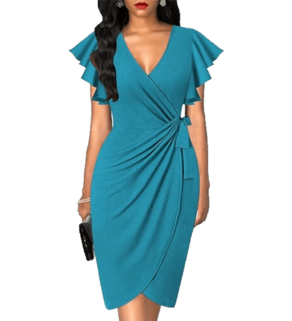 Sweet style slim dress-D149