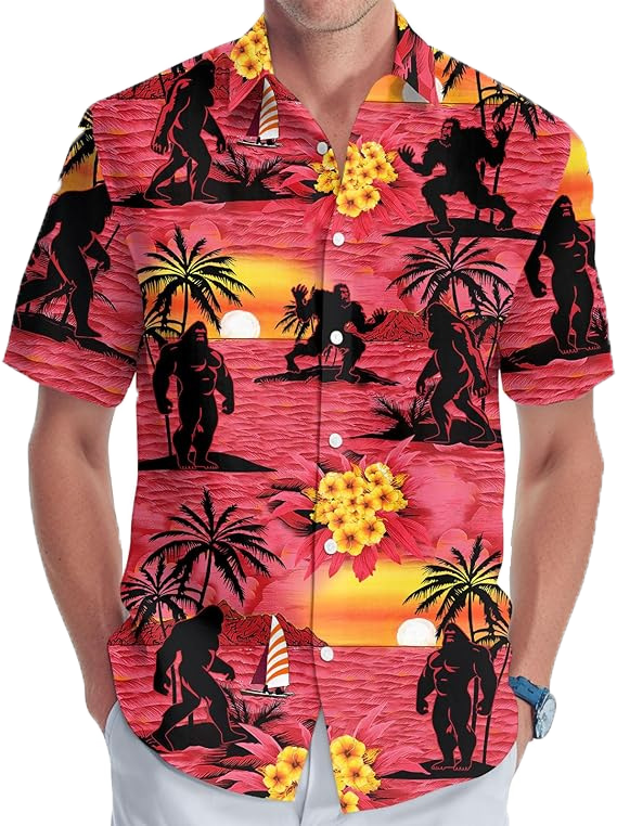 Versatile floral shirt-D48