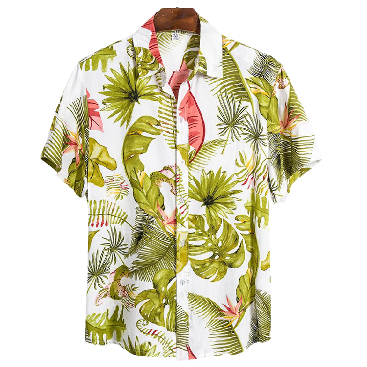 Printed shirt-D345