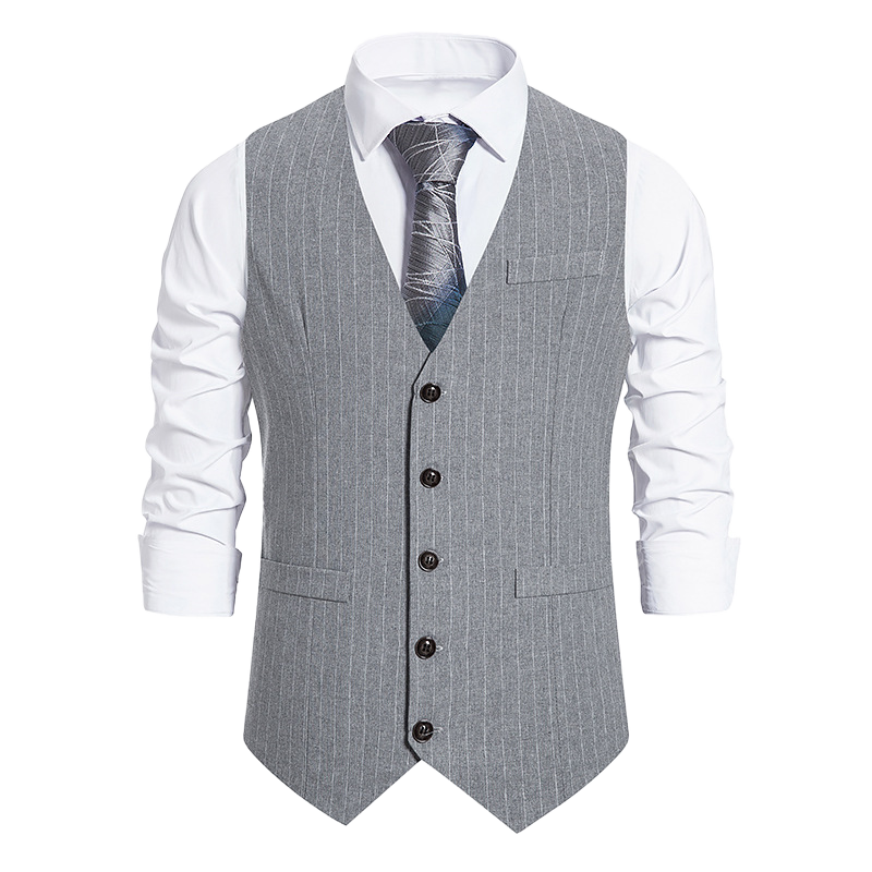 Business suit vest-D208