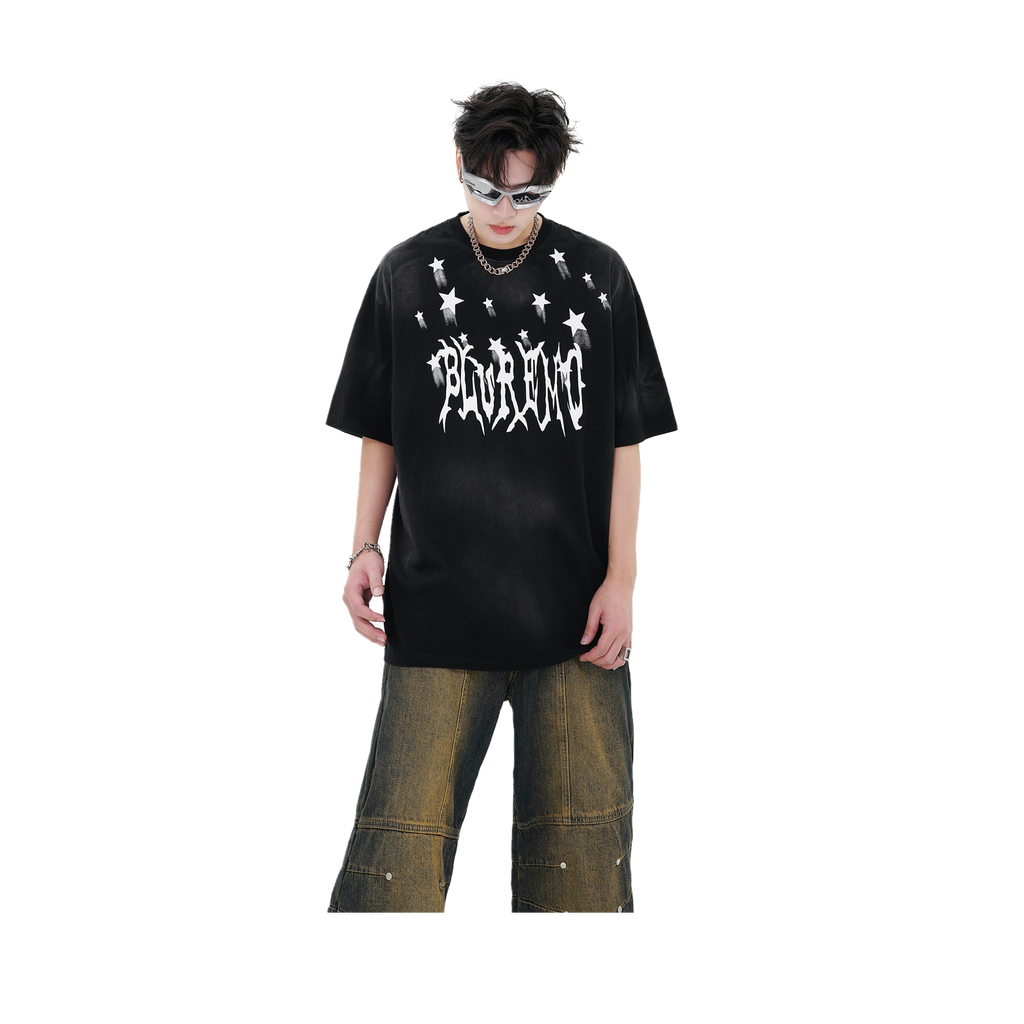 Star printed TEE-D11