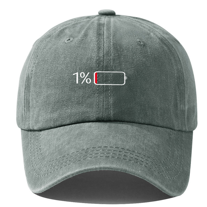 "Low Battery "Baseball Cap-D295