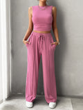 Tank and pants suit-D141