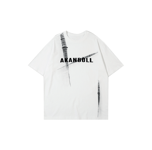 "AKANBULL"LOGO TEE-D365