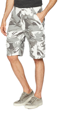 Multi-Pocket Cargo Shorts-D337