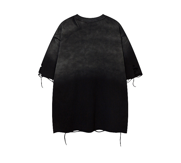 Gradient star Tee-D734