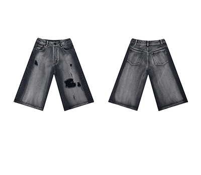 Vintage cargo jeans-D417