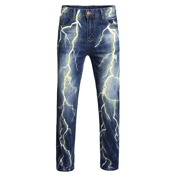 Lightning jeans-D611