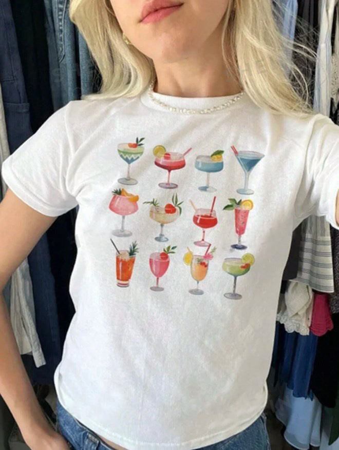 Personalized print TEE-D390