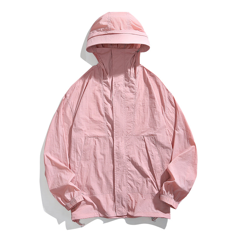 ventilation for hiking jacket-D111