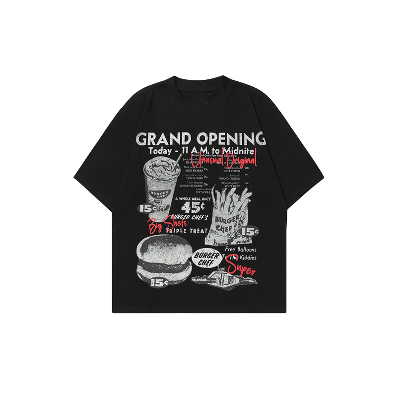 "Fast food"TEE-D489