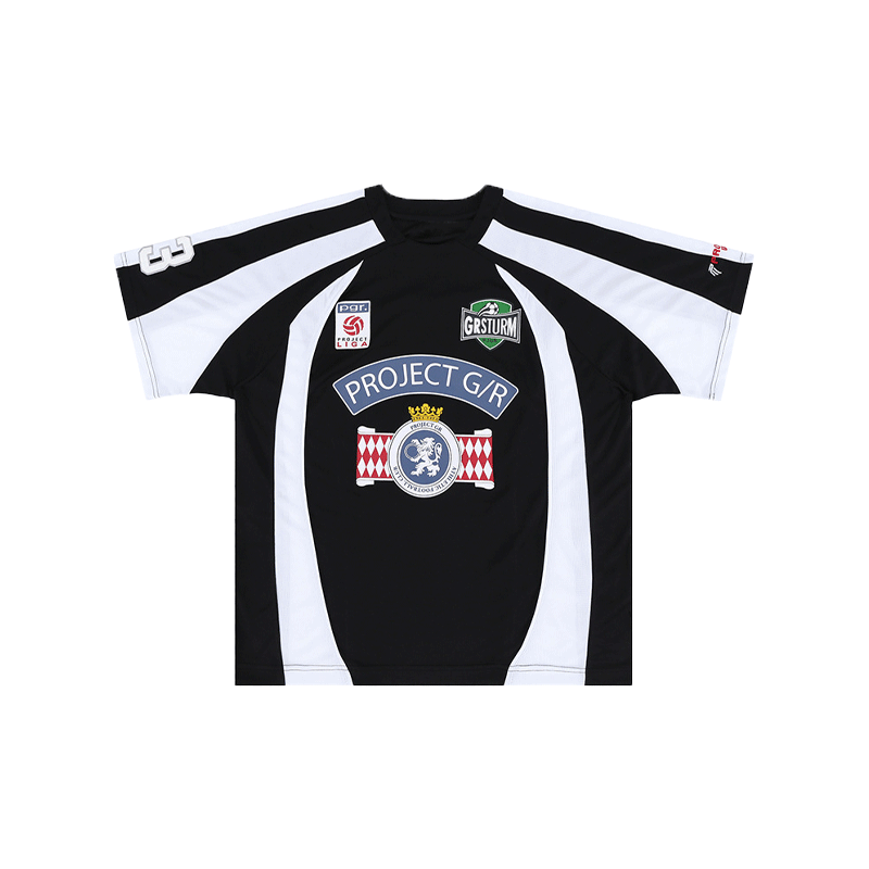 Retro polo football jersey-D356
