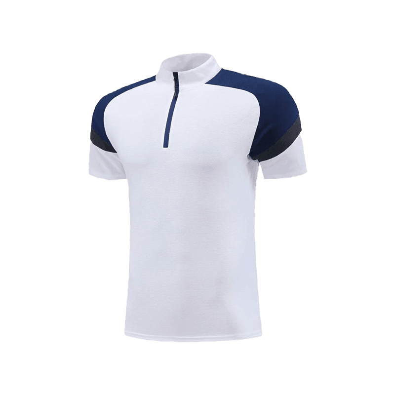 Stand-up collar sports short sleeves-D868