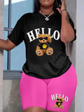 Bear print set-D551