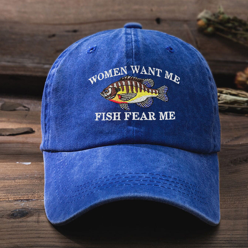 Versatile embroidered baseball cap-D293