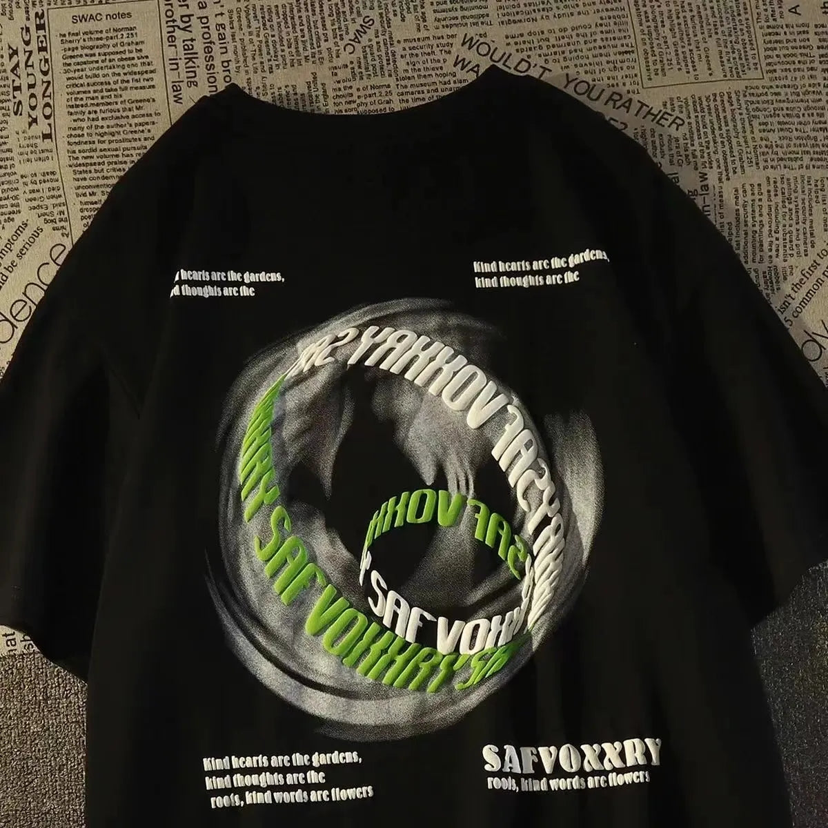 Ring printed logo TEE-D313