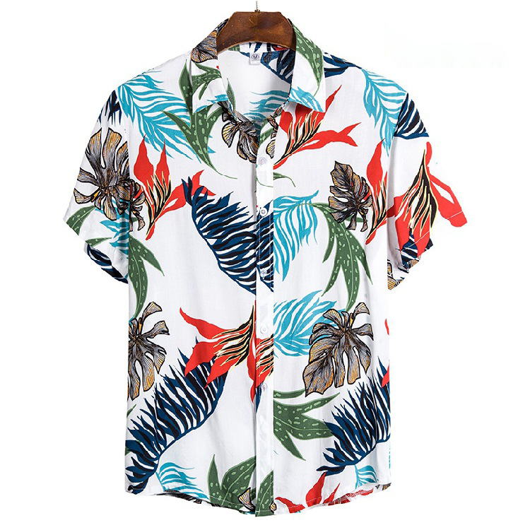 Printed shirt-D345