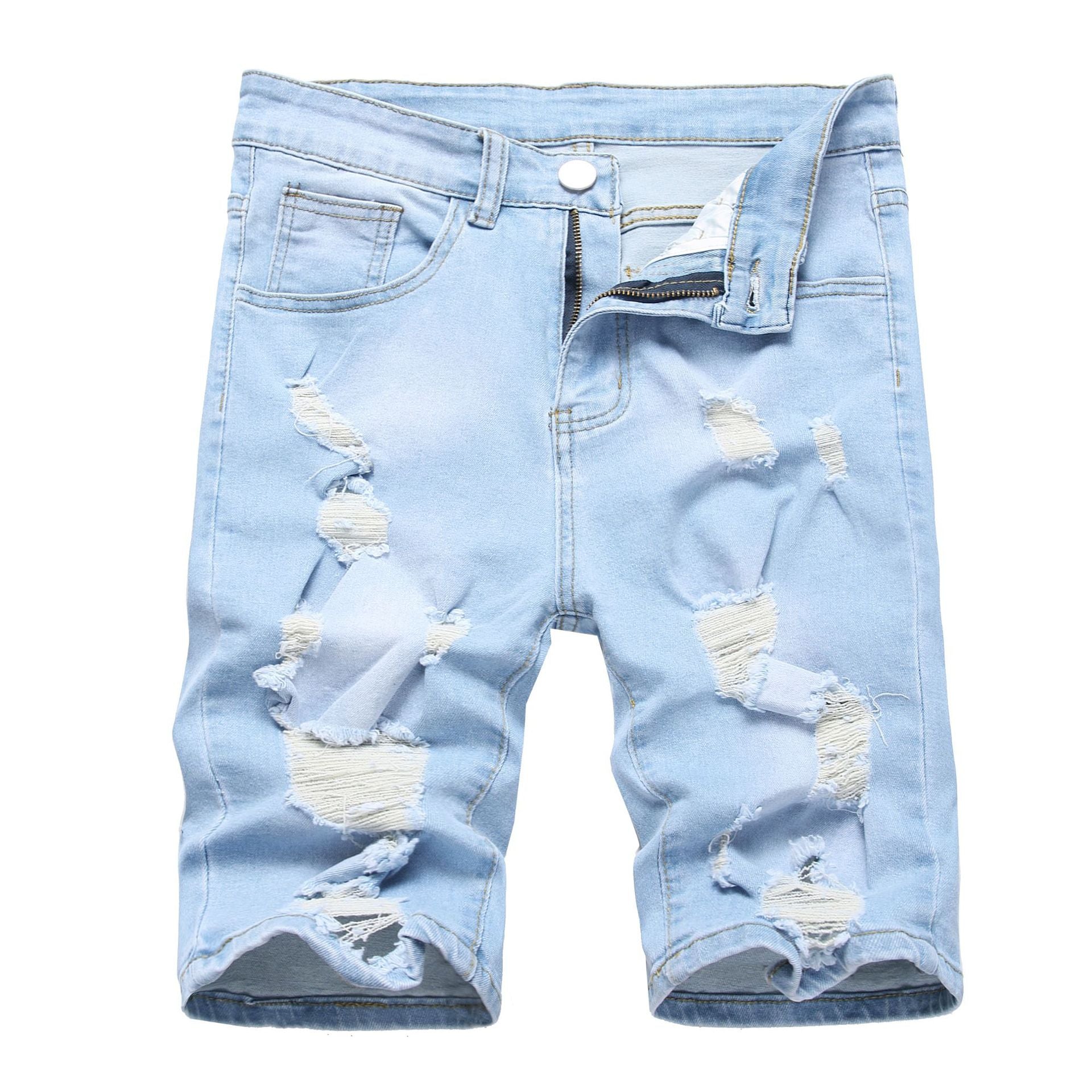 Retro ripped jeans-D431