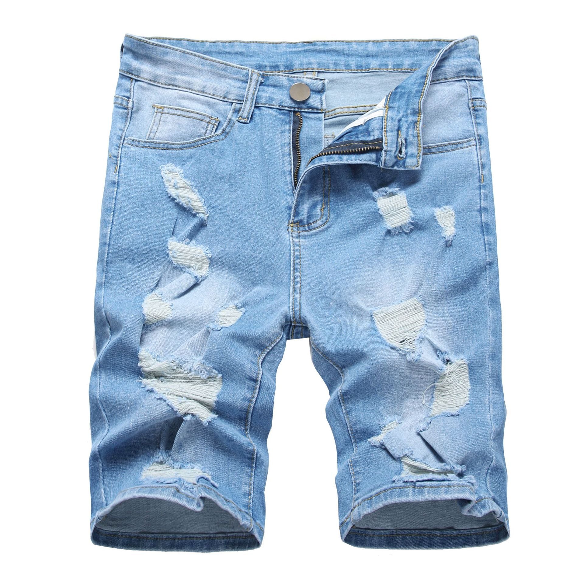 Retro ripped jeans-D431