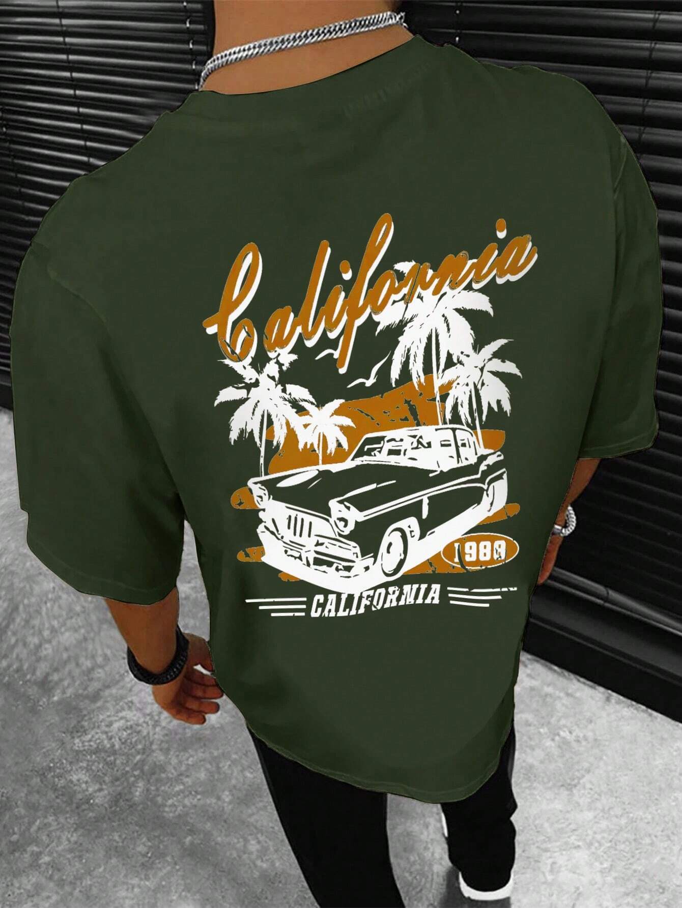 Vintage style TEE-D443