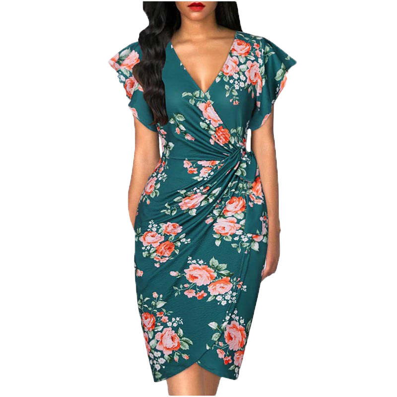 Sweet style slim dress-D150